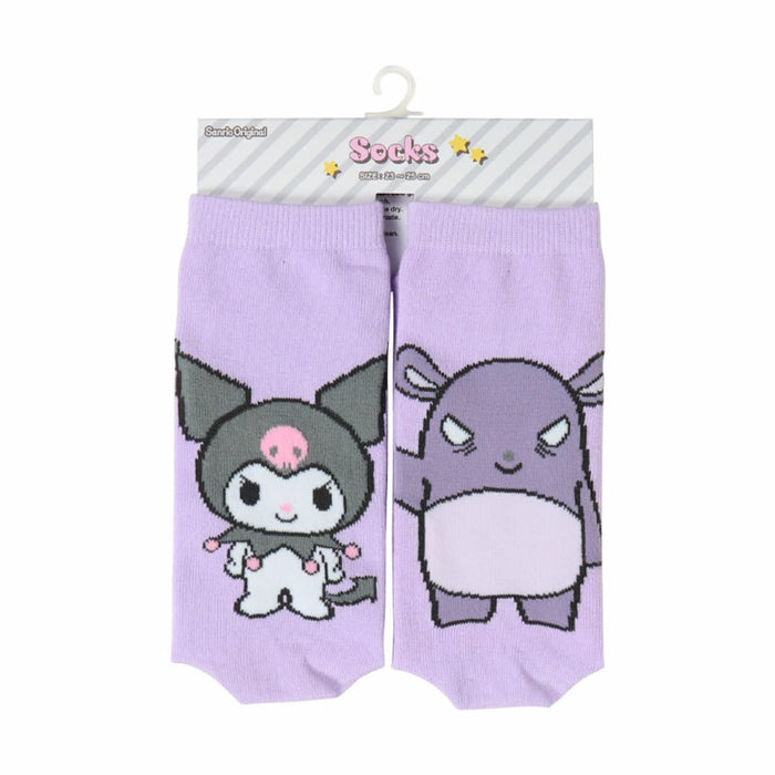 Japan Sanrio - Kuromi Crew Socks