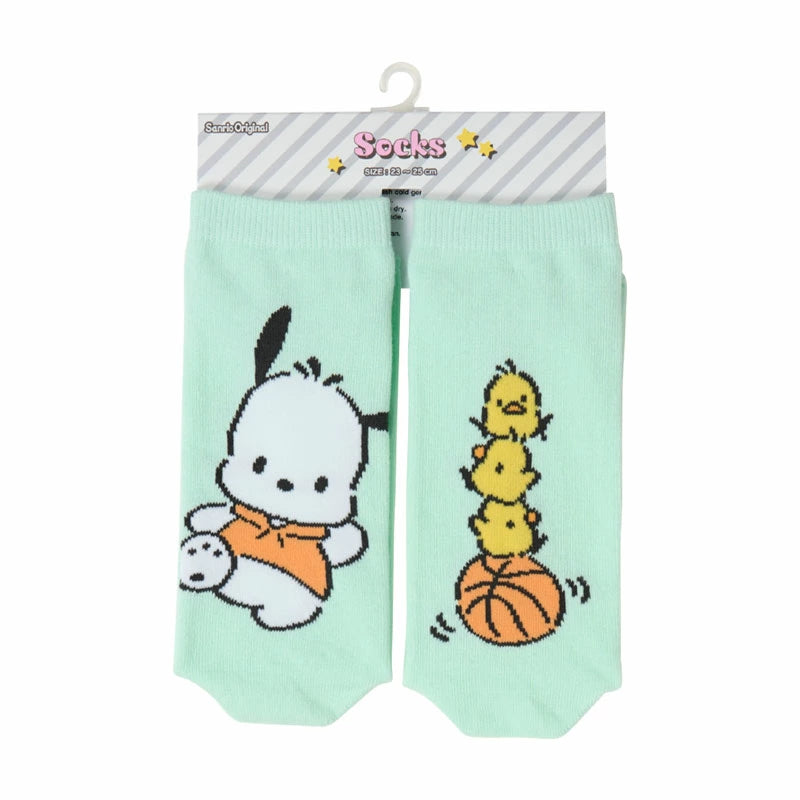 Japan Sanrio - Pochacco Crew Socks