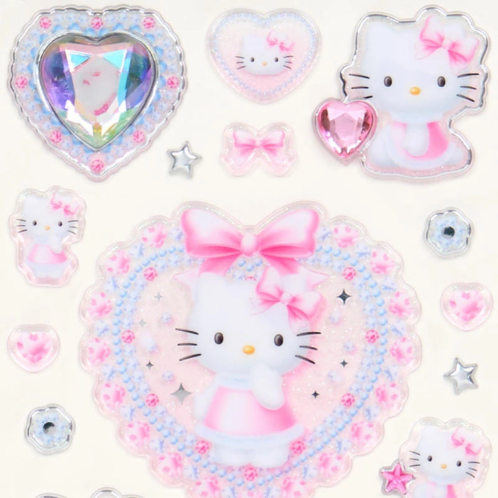 Japan Sanrio - Hello Kitty Sparkling Jewel Stickers (Ballet Core)