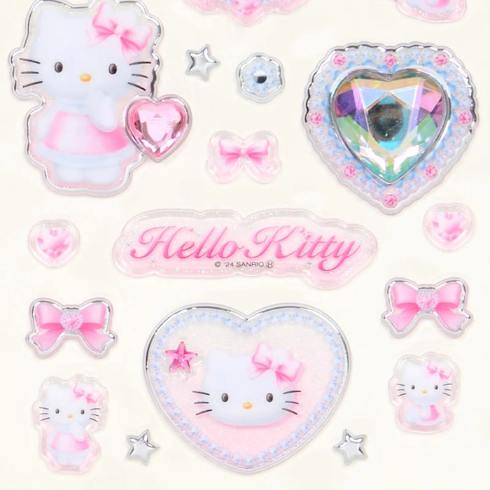 Japan Sanrio - Hello Kitty Sparkling Jewel Stickers (Ballet Core)