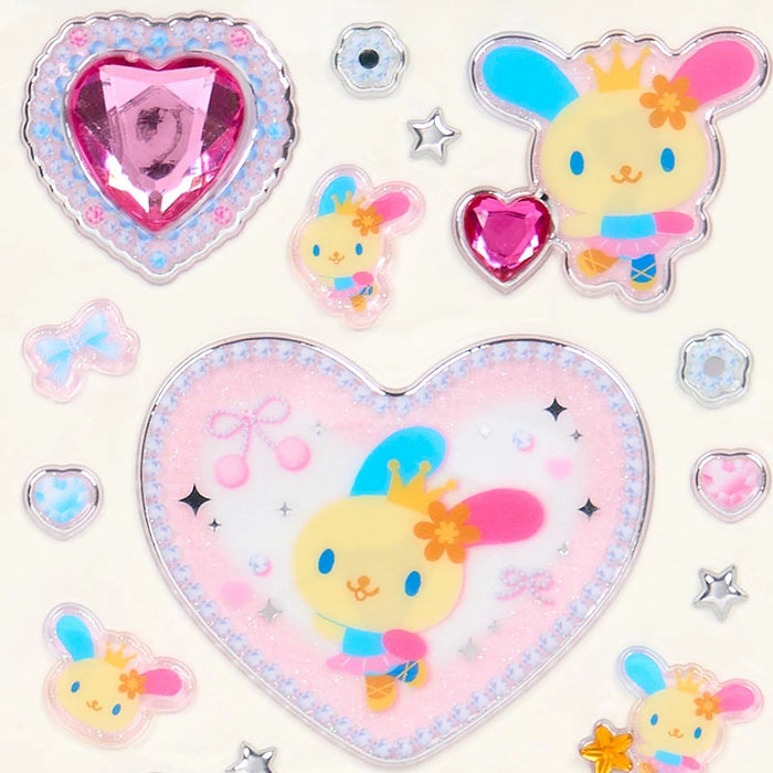 Japan Sanrio - Usahana Sparkling Jewel Stickers (Ballet Core)