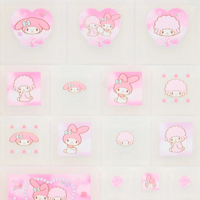 Japan Sanrio - My Melody & My Sweet Piano Tile Sticker (Ballet Core)