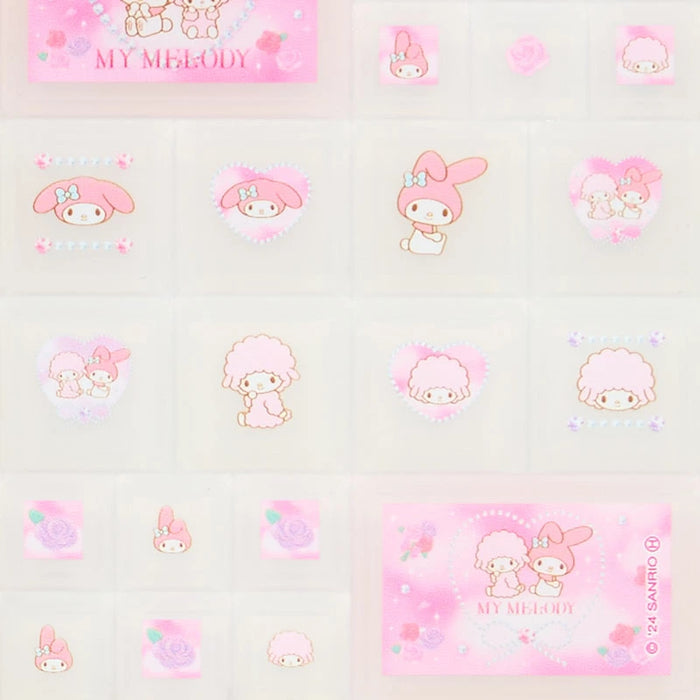 Japan Sanrio - My Melody & My Sweet Piano Tile Sticker (Ballet Core)