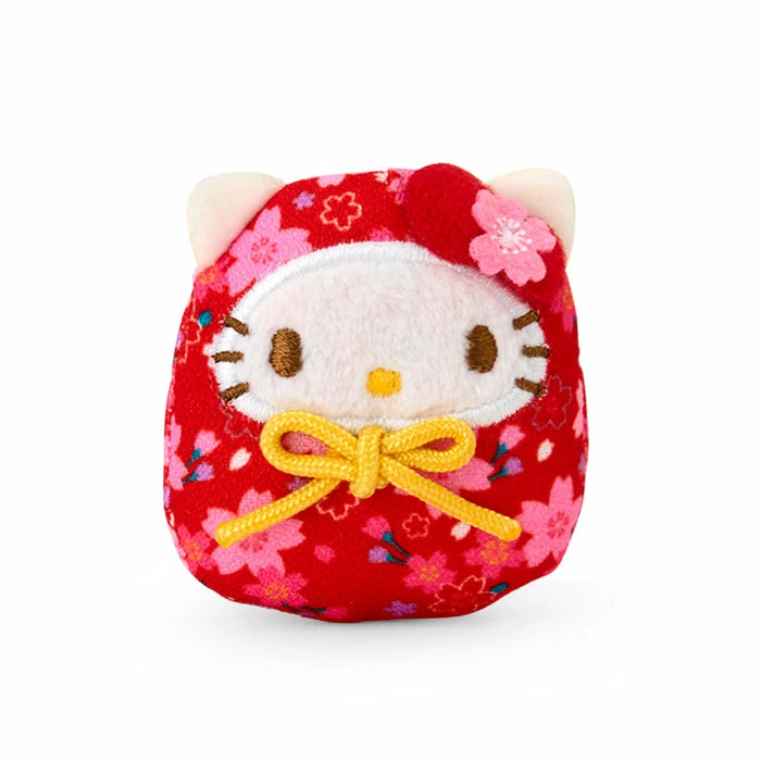 Japan Sanrio - Hello Kitty Magnet Color: Red (Sakura Daruma)