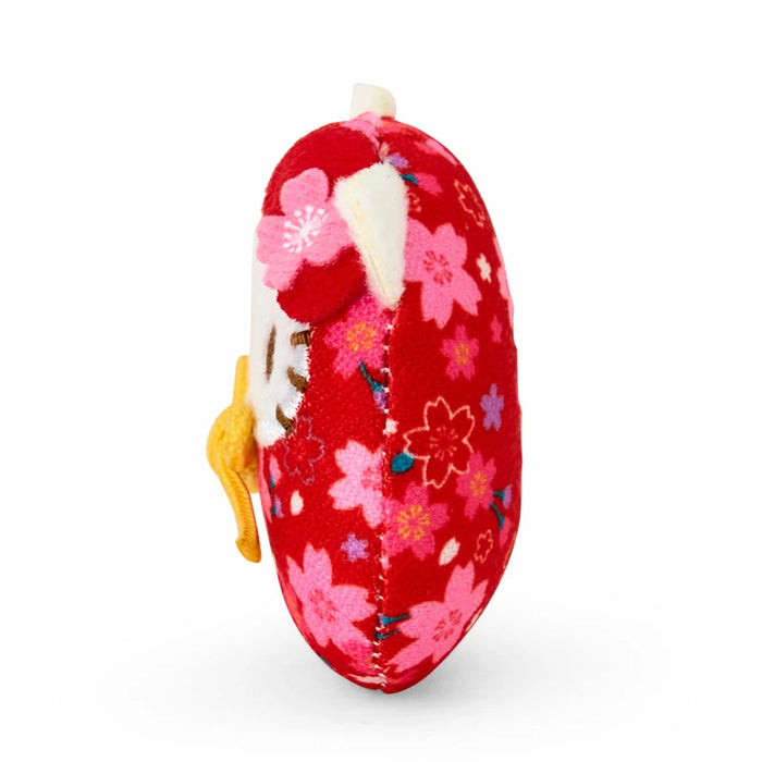 Japan Sanrio - Hello Kitty Magnet Color: Red (Sakura Daruma)
