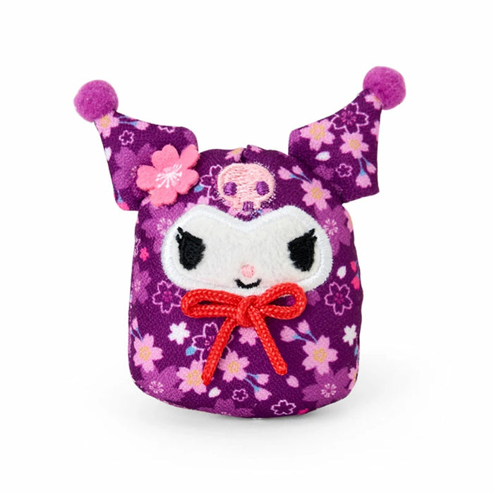 Japan Sanrio - Kuromi Magnet (Sakura Daruma)