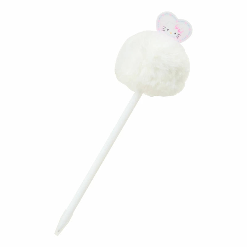 Japan Sanrio - Hello Kitty Fur Ballpoint Pen (Ballet Core)