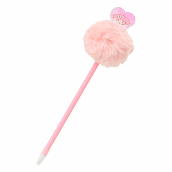 Japan Sanrio - My Melody Fur Ballpoint Pen (Ballet Core)