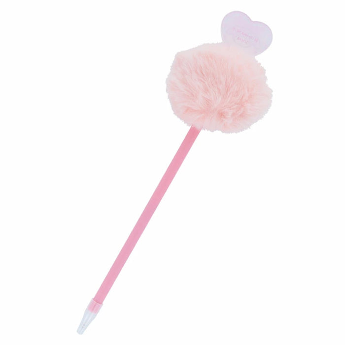 Japan Sanrio - My Melody Fur Ballpoint Pen (Ballet Core)
