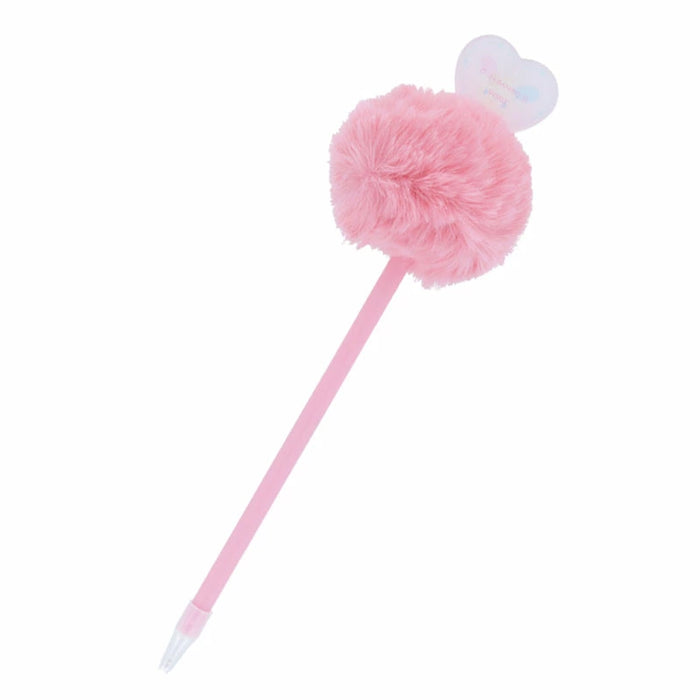 Japan Sanrio - Usahana Fur Ballpoint Pen (Ballet Core)