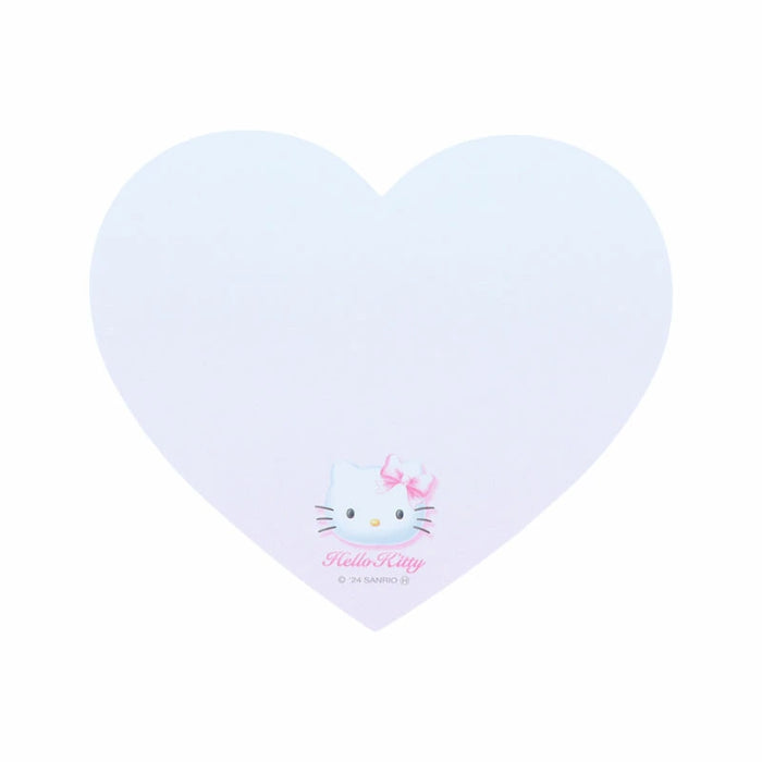 Japan Sanrio - Hello Kitty Heart-shaped Compact Memo Set (Ballet Core)