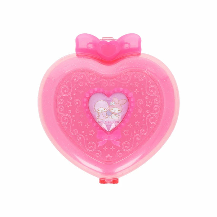 Japan Sanrio - My Melody & My Sweet Piano Heart-shaped Compact Memo Set (Ballet Core)