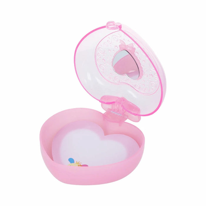 Japan Sanrio - Usahana Heart-shaped Compact Memo Set (Ballet Core)