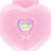 Japan Sanrio - Usahana Heart-shaped Compact Memo Set (Ballet Core)