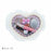 Japan Sanrio - Hello Kitty Heart-shaped Clear Pouch (Ballet Core)
