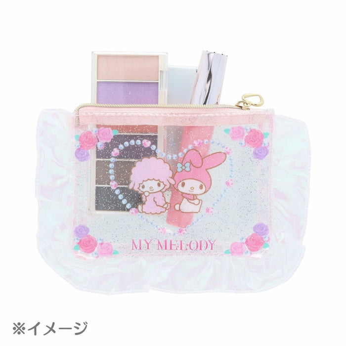 Japan Sanrio - My Melody & My Sweet Piano Frilled Pouch (Ballet Core)