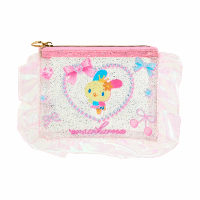 Japan Sanrio - Usahana Ruffled Pouch (Ballet Core)