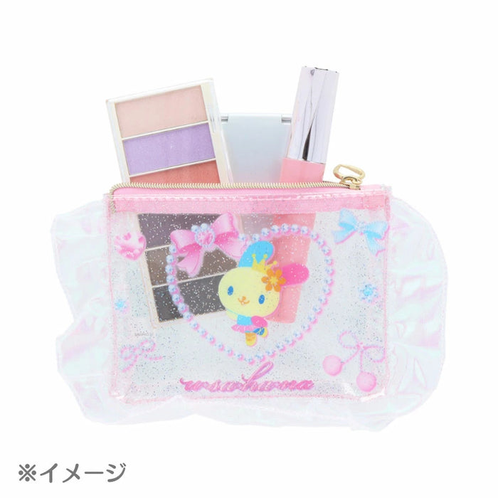 Japan Sanrio - Usahana Ruffled Pouch (Ballet Core)