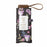 Japan Sanrio - Kuromi Mini Folding Umbrella for Sun and Rain (Watercolor Flowers)
