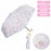Japan Sanrio - My Melody Mini Folding Umbrella for Sun and Rain (Watercolor Motif)