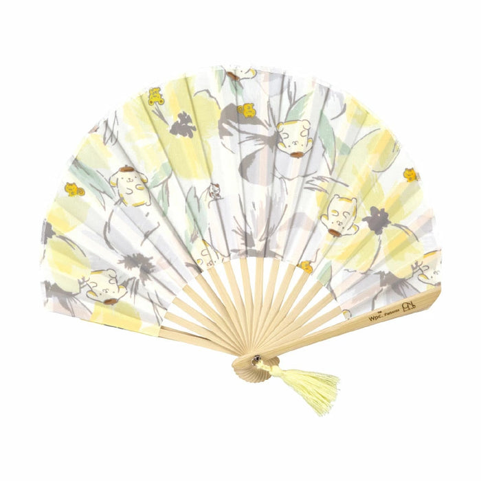 Japan Sanrio - Pompompurin Hand Fan in Gift Box