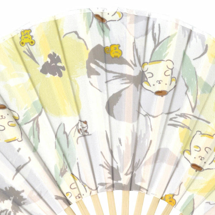 Japan Sanrio - Pompompurin Hand Fan in Gift Box