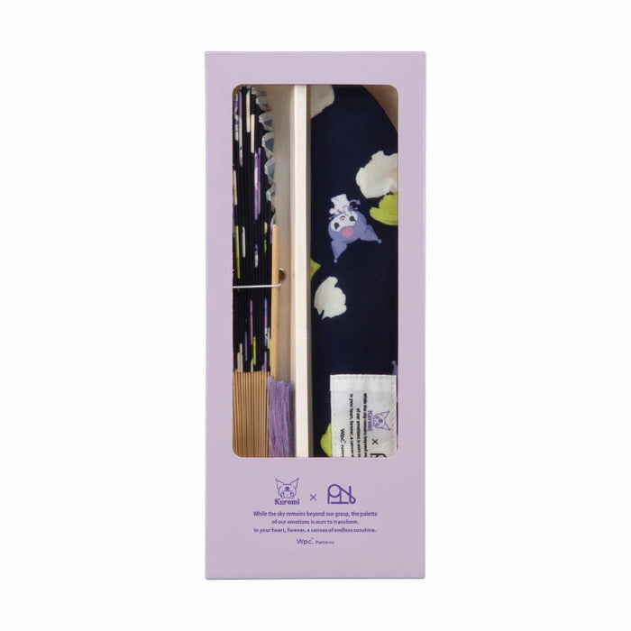Japan Sanrio - Kuromi Hand Fan in Gift Box