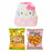 Japan Sanrio - Christmas Sweets 2025 Collection x Hello Kitty Candy & Character-Shaped Drawstring Bag