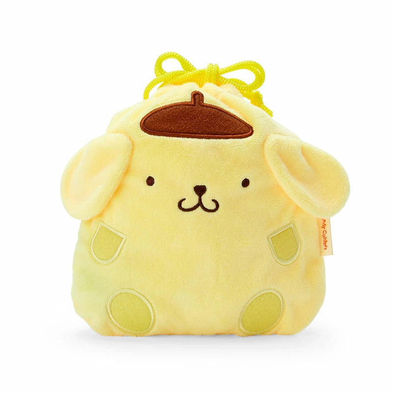 Japan Sanrio - Christmas Sweets 2025 Collection x Pompompurin Candy & Character-Shaped Drawstring Bag