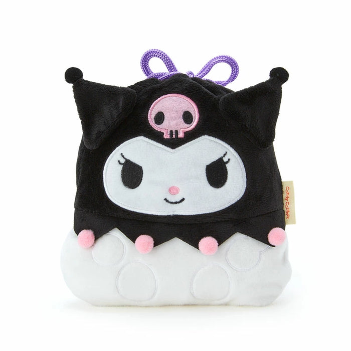 Japan Sanrio - Christmas Sweets 2025 Collection x Kuromi Candy & Character-Shaped Drawstring Bag