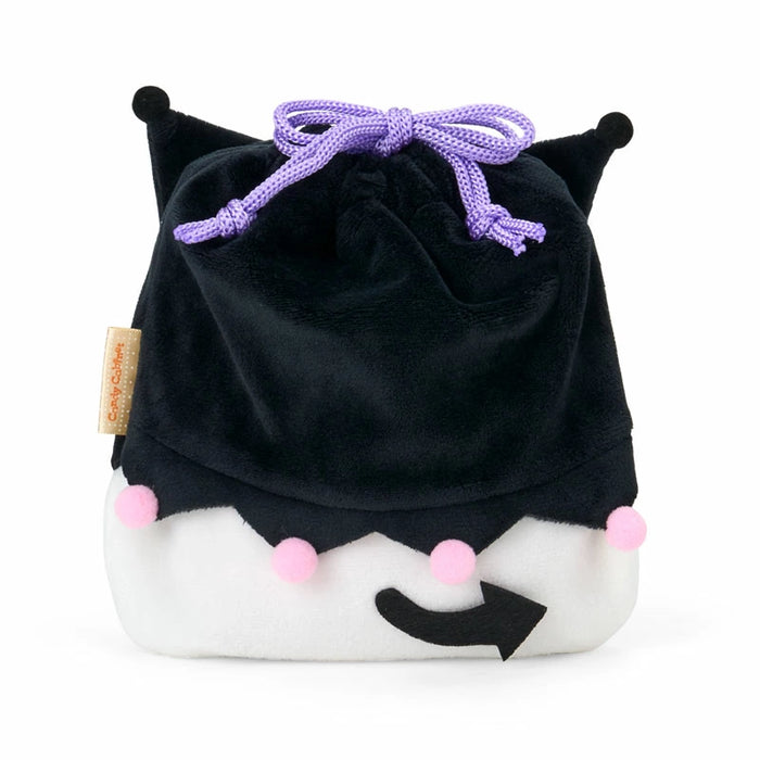 Japan Sanrio - Christmas Sweets 2025 Collection x Kuromi Candy & Character-Shaped Drawstring Bag