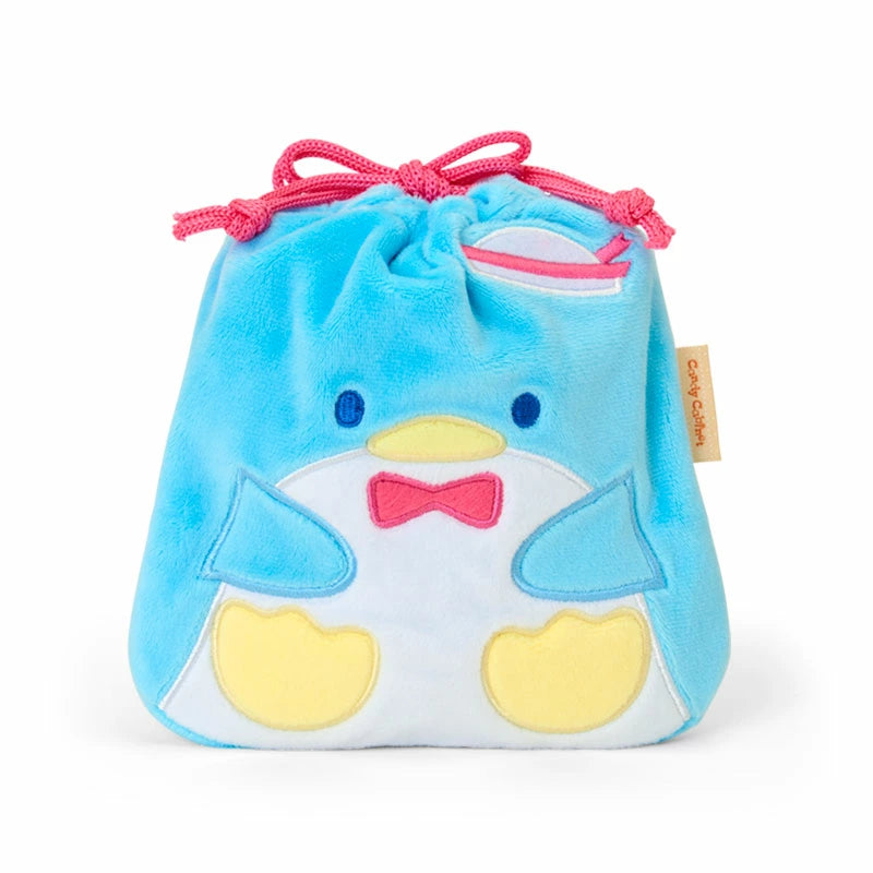 Japan Sanrio - Christmas Sweets 2025 Collection x Tuxedo Sam Candy & Character-Shaped Drawstring Bag