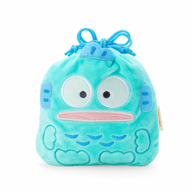 Japan Sanrio - Christmas Sweets 2025 Collection x Hangyodan Candy & Character-Shaped Drawstring Bag