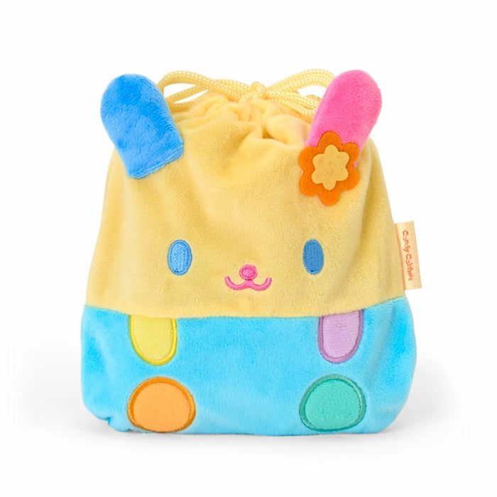 Japan Sanrio - Christmas Sweets 2025 Collection x Usahana Candy & Character-Shaped Drawstring Bag