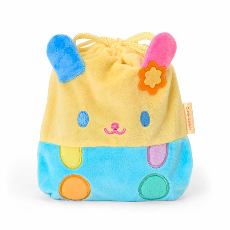 Japan Sanrio - Christmas Sweets 2025 Collection x Usahana Candy & Character-Shaped Drawstring Bag