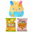 Japan Sanrio - Christmas Sweets 2025 Collection x Usahana Candy & Character-Shaped Drawstring Bag