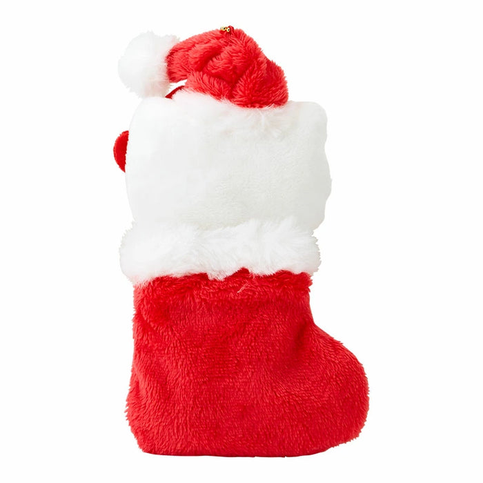 Japan Sanrio - Christmas Sweets 2025 Collection x Hello Kitty Cookie & Boots Plush Keychain Set