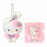 Japan Sanrio - Christmas Sweets 2025 Collection x  Snow Rabbit Hello Kitty Ramune Candy & Plush Keychain Set