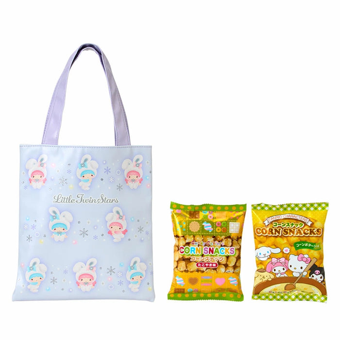Japan Sanrio - Christmas Sweets 2025 Collection x  Snow Rabbit Little Twin Stars Sweets & Tote Bag