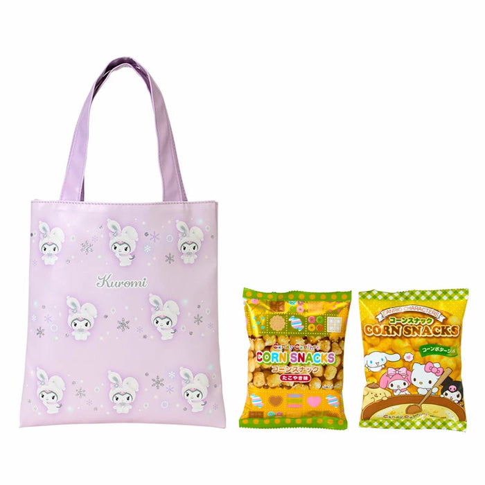 Japan Sanrio - Christmas Sweets 2025 Collection x  Snow Rabbit Kuromi Sweets & Tote Bag