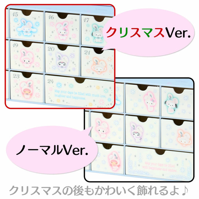 Japan Sanrio - Christmas Sweets 2025 Collection x  Snow Rabbit Sanrio Characters Sweets & Advent Calendar