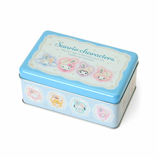 Japan Sanrio - Christmas Sweets 2025 Collection x  Snow Rabbit Sanrio Characters Biscuit & Tin Case
