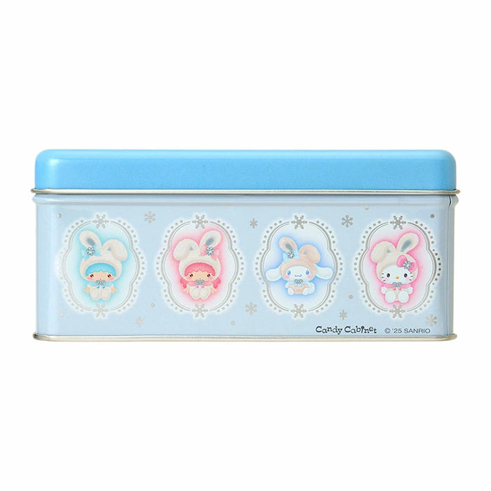 Japan Sanrio - Christmas Sweets 2025 Collection x  Snow Rabbit Sanrio Characters Biscuit & Tin Case