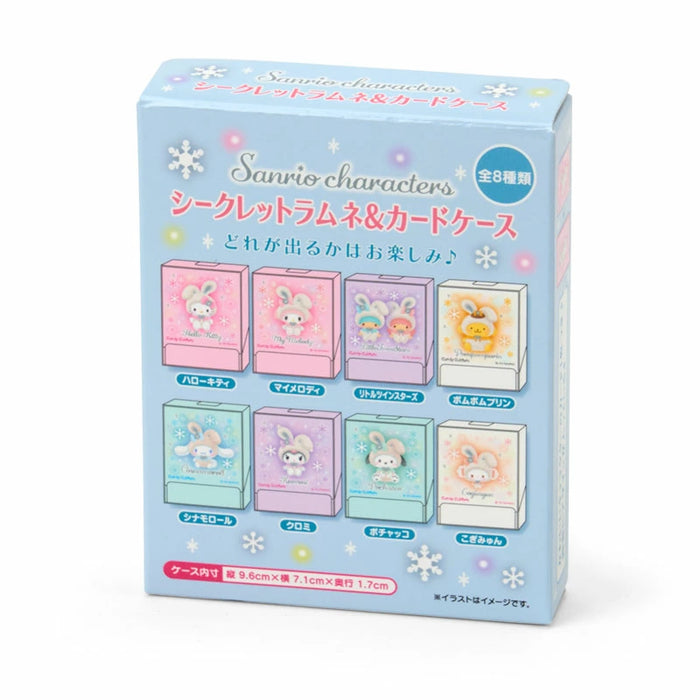 Japan Sanrio - Christmas Sweets 2025 Collection x  Snow Rabbit Sanrio Characters Secret Ramune & Card Case