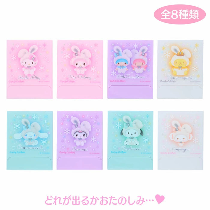 Japan Sanrio - Christmas Sweets 2025 Collection x  Snow Rabbit Sanrio Characters Secret Ramune & Card Case