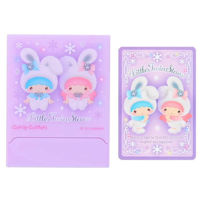 Japan Sanrio - Christmas Sweets 2025 Collection x  Snow Rabbit Sanrio Characters Secret Ramune & Card Case
