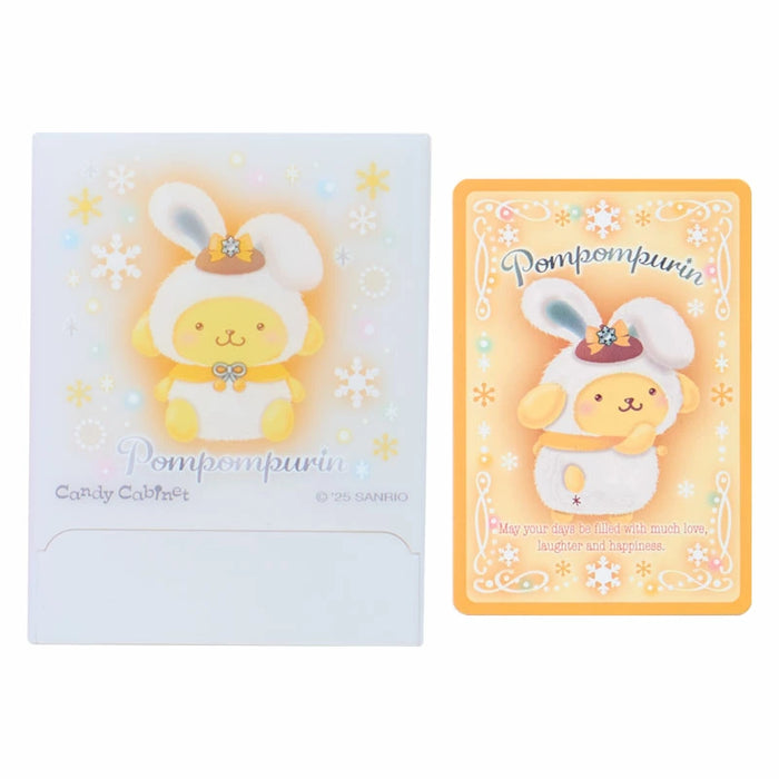 Japan Sanrio - Christmas Sweets 2025 Collection x  Snow Rabbit Sanrio Characters Secret Ramune & Card Case