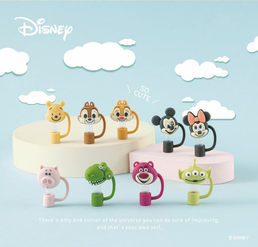 Taiwan Disney Collaboration - Disney Characters Silicone Straw Tips Cover (9 Styles)