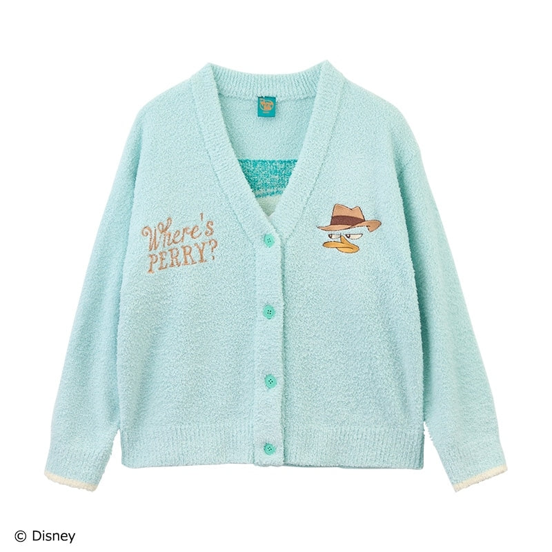 Japan Exclusive - 2026 Perry/Agent P (Phineas and Ferb) Room Knit Cardigan for Adults