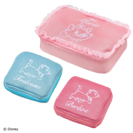Japan Exclusive - 2026 Disney "Just Pink it!" Collection x The Aristocats Laundry Bags/Pouches Set of 3 (Release Date: Mar 25, 2026)